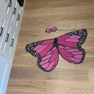 Kids Butterfly Wings with Matching Mask
